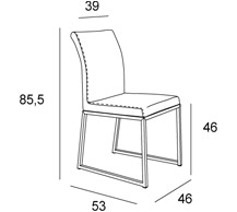 Medidas Silla Comedor Triana