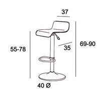 Medidas Taburete Jack