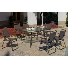 Mesa Macao 150 Bronce