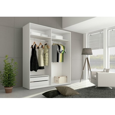 Armario Cabra Blanco Grafito 