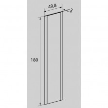 Espejo Mural Cabra Blanco 