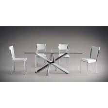 Mesa Comedor Milan Acero Inoxidable