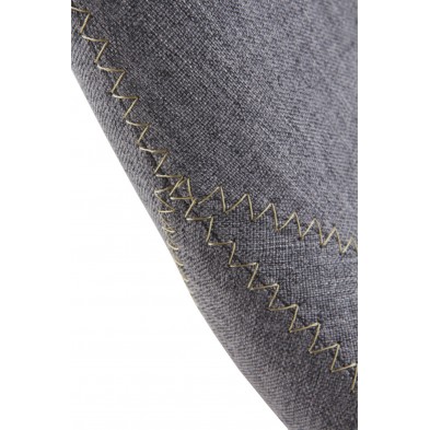 Sillón Mecedora Tapizado Gris