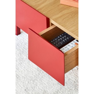 Mesa Centro Arista Burdeos