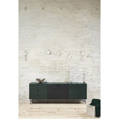 Aparador Punto Negro/Verde 212 Cm Aparador Punto Negro/Verde 212 Cm