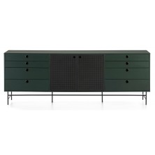 Aparador Punto Negro/Verde 212 Cm