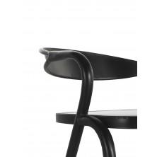 Sillón Metálico Industrial Negro 