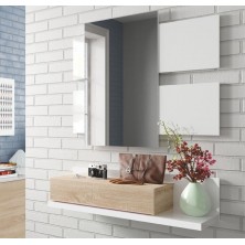 Recibidor Cajón Modern Roble Canadian/Blanco Artik