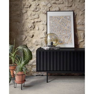 Mueble TV Sierra Negro