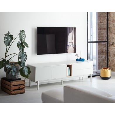 Mueble TV Corvo Gris Perla