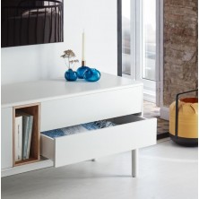 Mueble TV Corvo Gris Perla