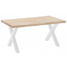 Mesa Comedor Fija X-LOFT Roble/Blanco 160X90