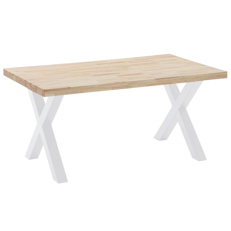 Mesa Comedor Fija X-LOFT Roble/Blanco 160X90