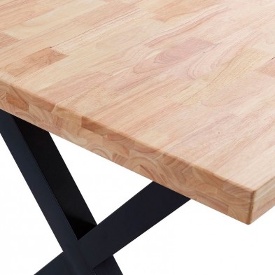Mesa Comedor X-LOFT Roble/Negro 140X80 Mesa Comedor X-LOFT Roble/Negro 140X80