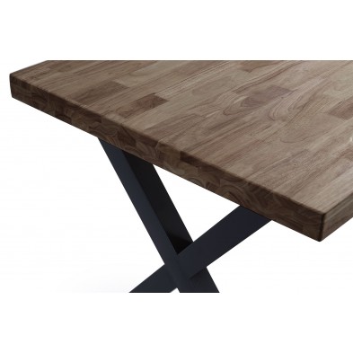 Mesa Comedor X-LOFT Roble/Blanco 140X80