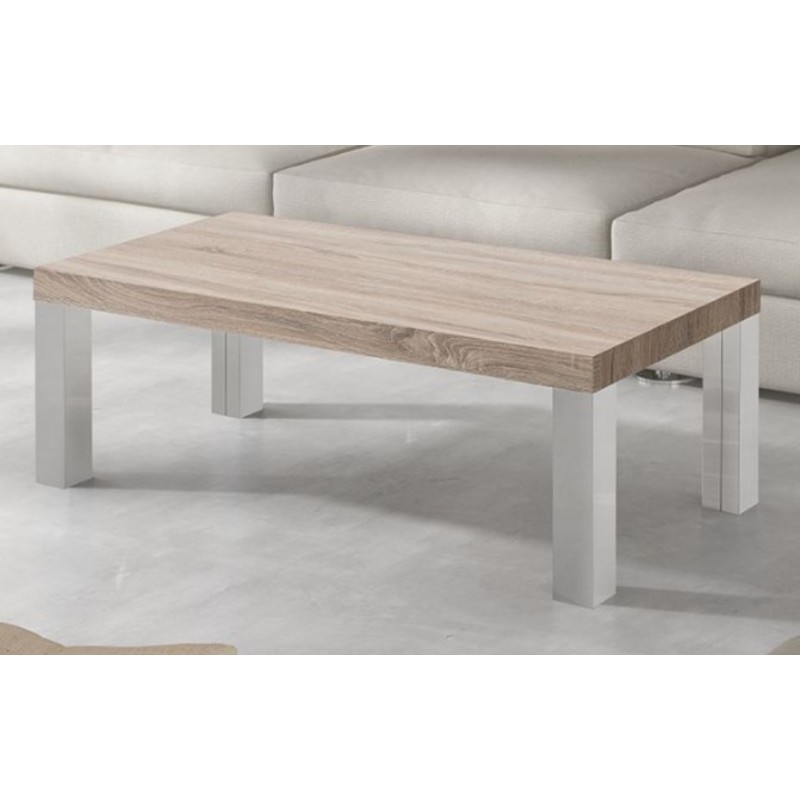 Mesa Centro Usuaya Roble Veteado Claro