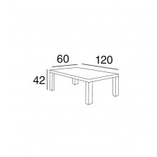 Mesa Centro Usuaya Gris Cerámico