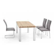 Mesa Samarkanda Roble Veteado Claro