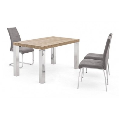 Mesa Samarkanda Roble Veteado Claro Mesa Samarkanda Roble Veteado Claro