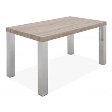 Mesa Samarkanda Roble Veteado Claro