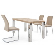 Mesa Samarkanda Roble Veteado Claro