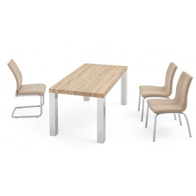 Mesa Samarkanda Roble Veteado Claro Mesa Samarkanda Roble Veteado Claro
