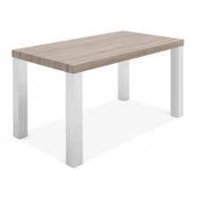 Mesa Samarkanda Roble Veteado Claro