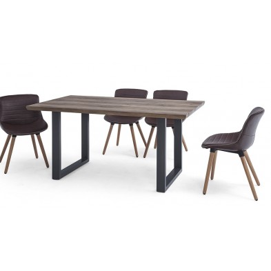 Mesa Roble Veteado Dubai Varias Medidas