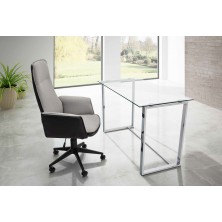 Mesa Estudio Urban 120x50 Cristal Templado