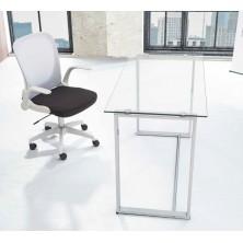 Mesa Estudio Urban 120x50 Cristal Templado