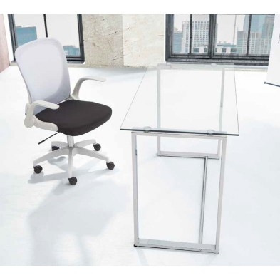 Mesa Estudio Urban 120x50 Cristal Templado