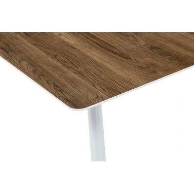 Mesa Comedor Panama Nogal/Blanco