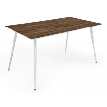 Mesa Comedor Panama Nogal/Blanco