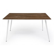 Mesa Comedor Panama Nogal/Blanco