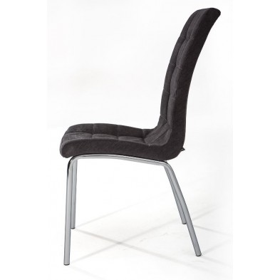 Silla Comedor Avatar Tapizada Gris Marengo