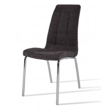 Silla Comedor Avatar Tapizada Gris Marengo