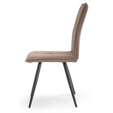 Silla Comedor Candela Tapizada Visón