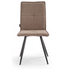 Silla Comedor Candela Tapizada Visón