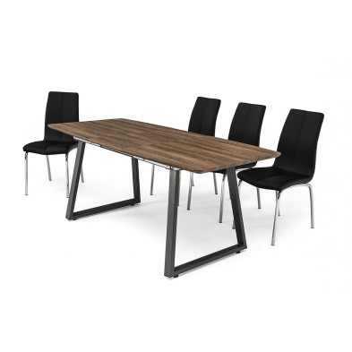 Mesa Comedor Poe Patas Blancas