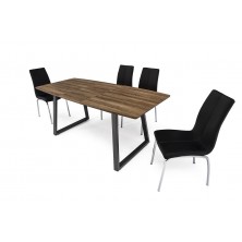 Mesa Comedor Poe Patas Blancas