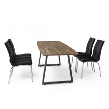 Mesa Comedor Poe Patas Blancas