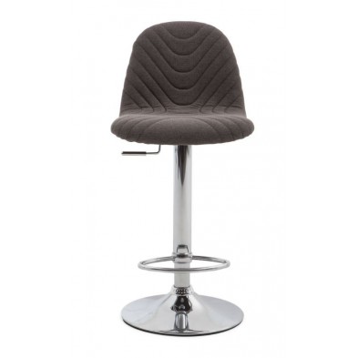 Taburete Freddy Tapizado Gris Marengo