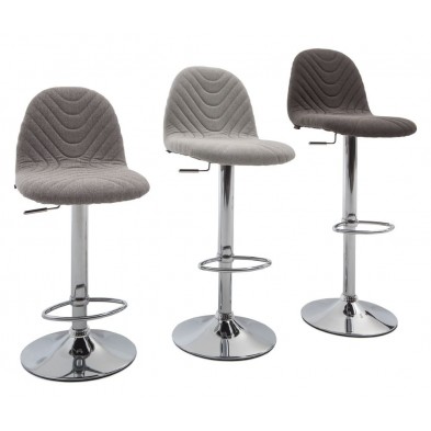 Taburete Freddy Tapizado Beige