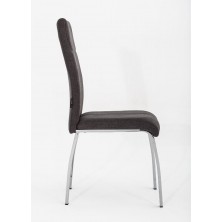 Silla Comedor Intruder Tapizada Gris Marengo