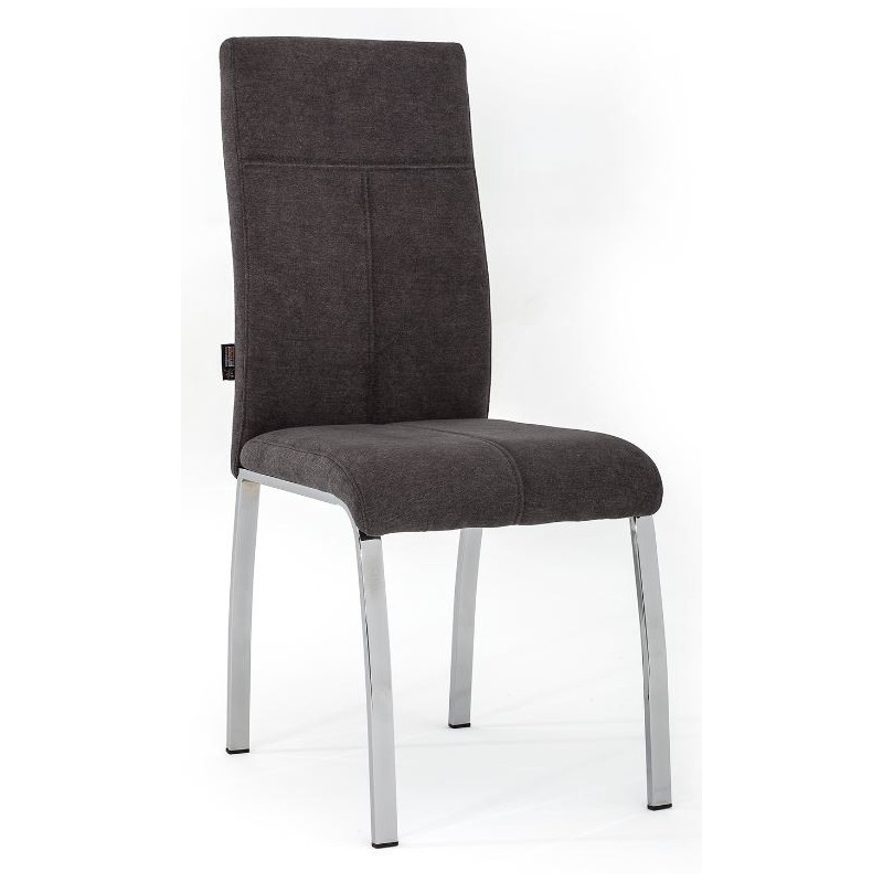 Silla Comedor Intruder Tapizada Gris Marengo