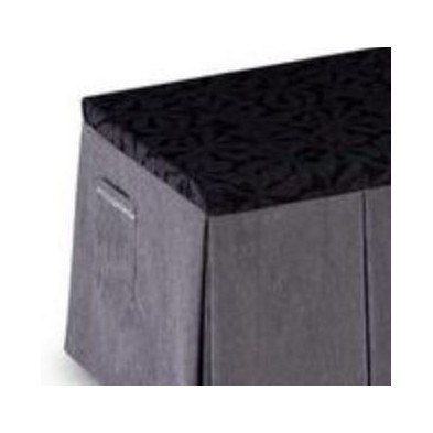 Mesa Camilla Completa MIA de 110x70 o 120x70 color Gris Con Tapa y Bolsillo 