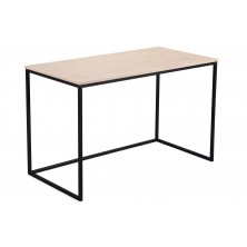 Mesa Estudio Mia Roble Nordish/Negro 120 x 60 
