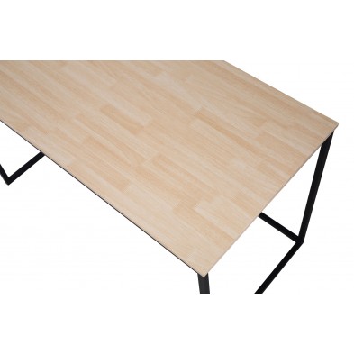 Mesa Estudio Mia Roble Nordish/Negro 120 x 60 