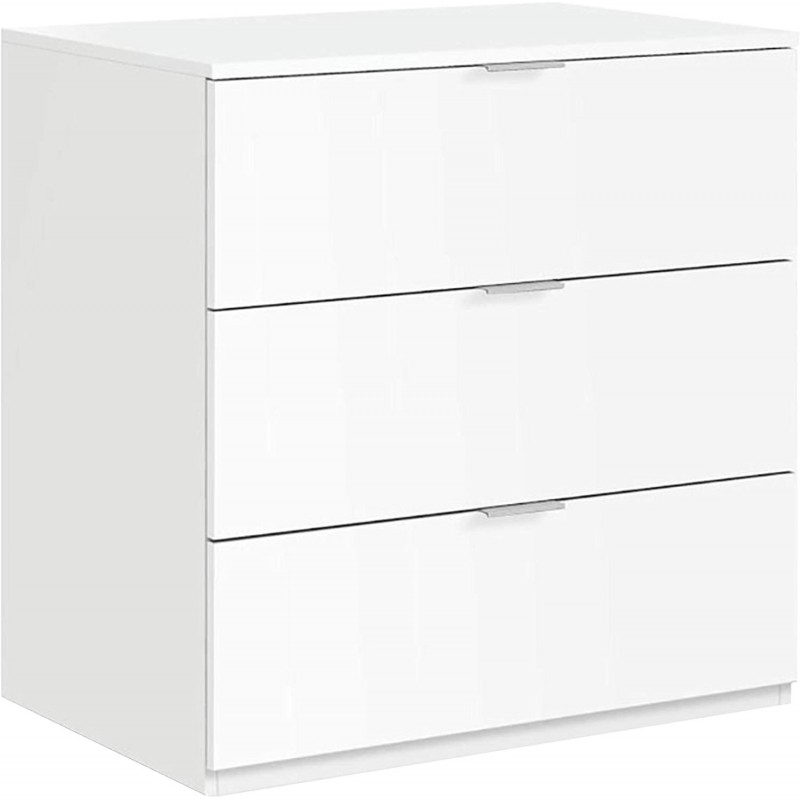 Cómoda 3 Cajones Low Cost Blanco