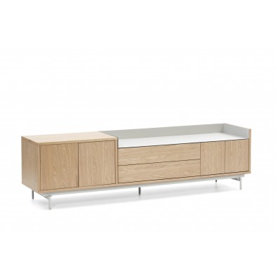Mueble TV Valley Roble/Gris